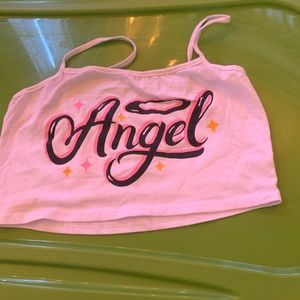 Fashion Nova Angel Bratz crop top